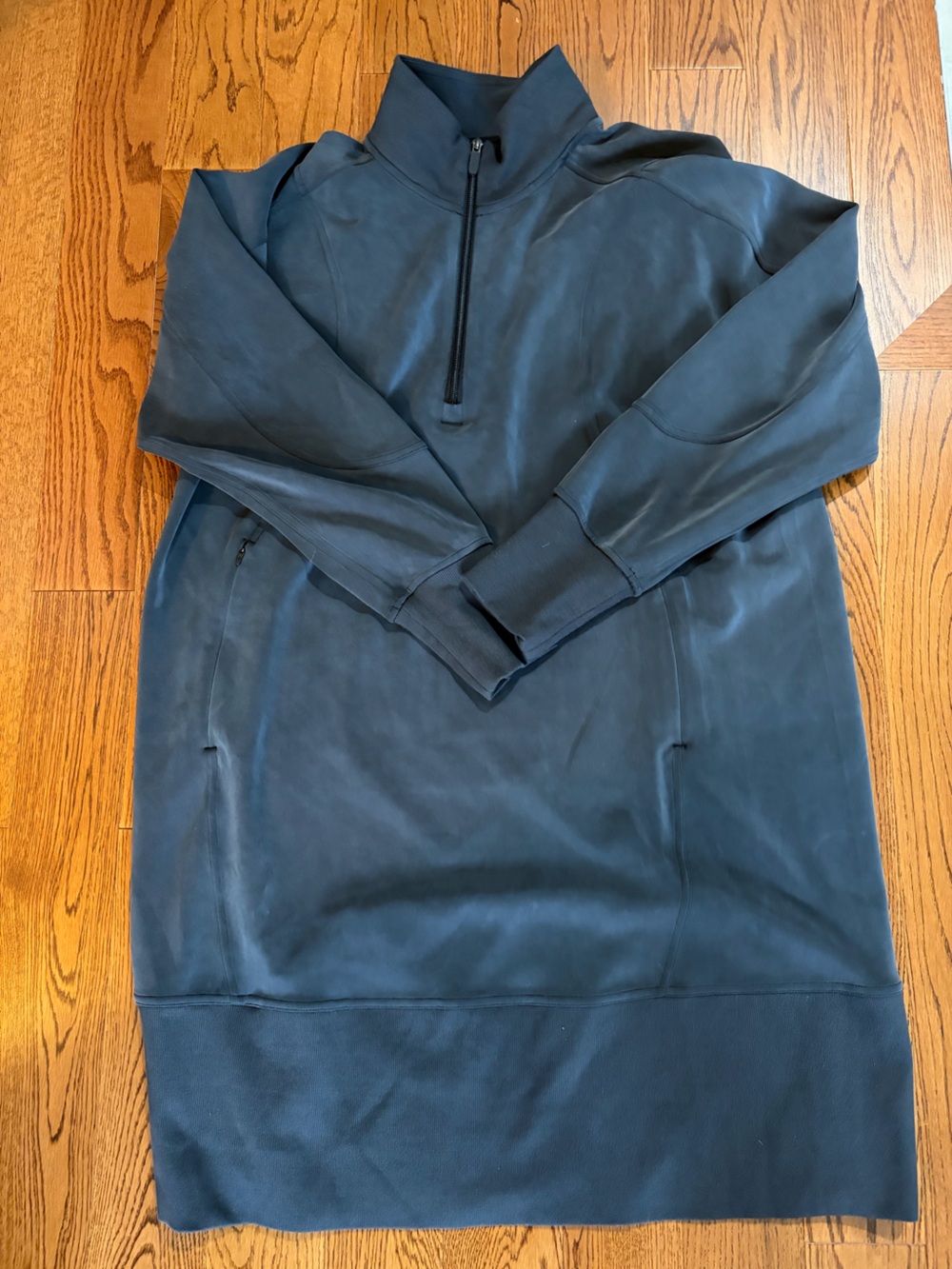 Lululemon Softstreme Long-Sleeve Half-Zip Dress